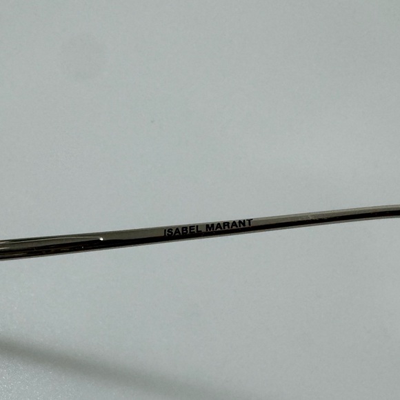 Isabel Marant 55MM Square Sunglasses Silver Black - Picture 6 of 7